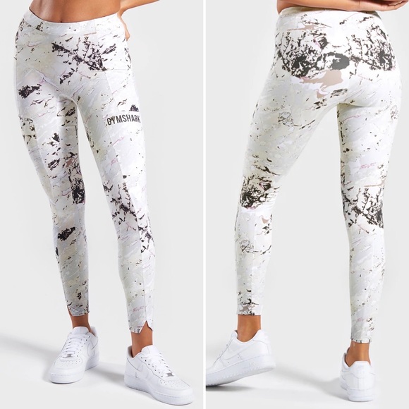 Gymshark Ori Marble Leggings 25 